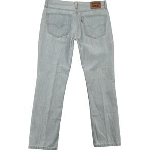 Levi's 511 Men Sz 36X30 Straight Leg Light Denim Jeans Pockets Western Work Wear